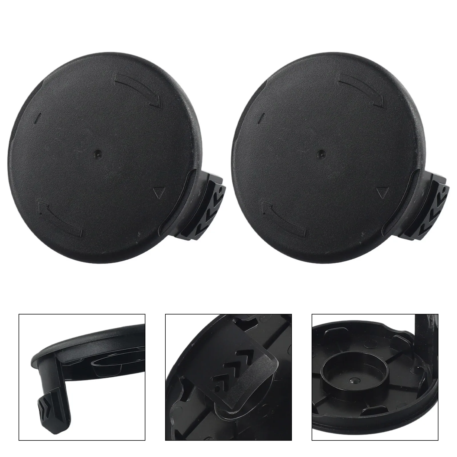 2 Piece Spool Cover Replacement for Bosch ART 23 SL ART 2300 ART 23 28 ART 26 SL Trimmers Compatible with F016F04557 Line Spool