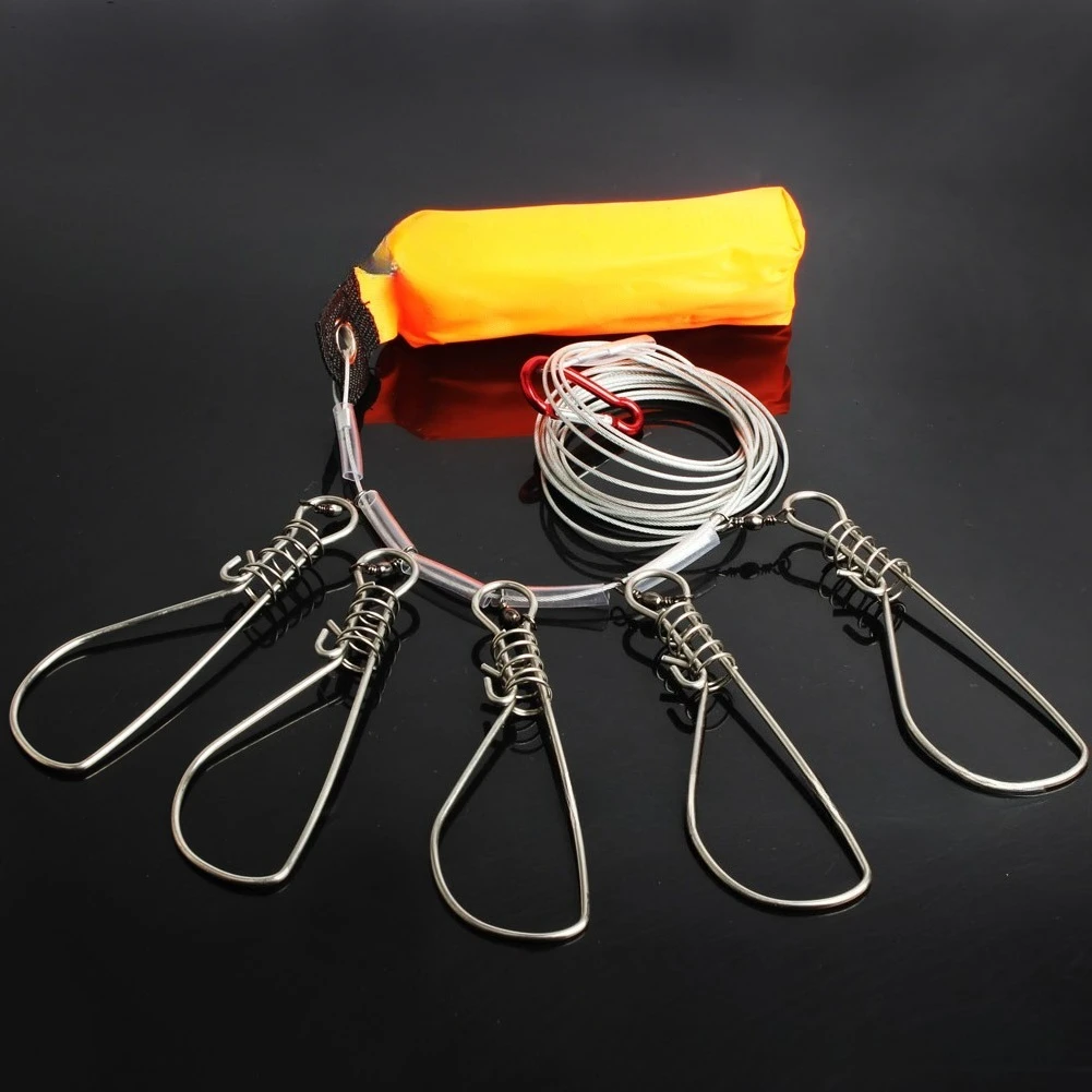 

Multi-Functional Non-Slip Gear Retention Durable Fish Live Organizer Quick-Release Keeper Fishing Tackle Clip Hook Outdoor Box