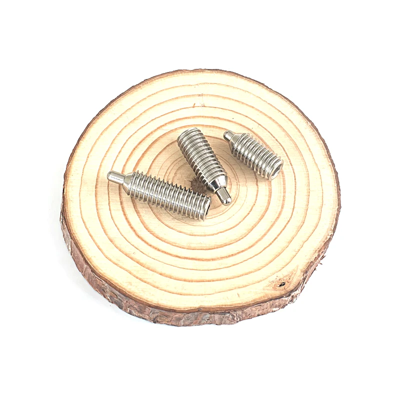 Leijiu M3 M4 M5 M6 SUS304 Edelstahl-Federbolzen mit Rundkopfstift, Sechskant-Innensechskantschraube mit Federstiften – Detail 5