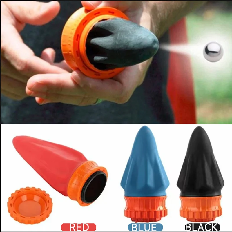 Hoge Kwaliteit Outdoor Activiteiten Schieten Speelgoed Rubber Mini Katapult Hoge Elastische Launcher Kinderen Speelgoed Gemakkelijk Te Dragen