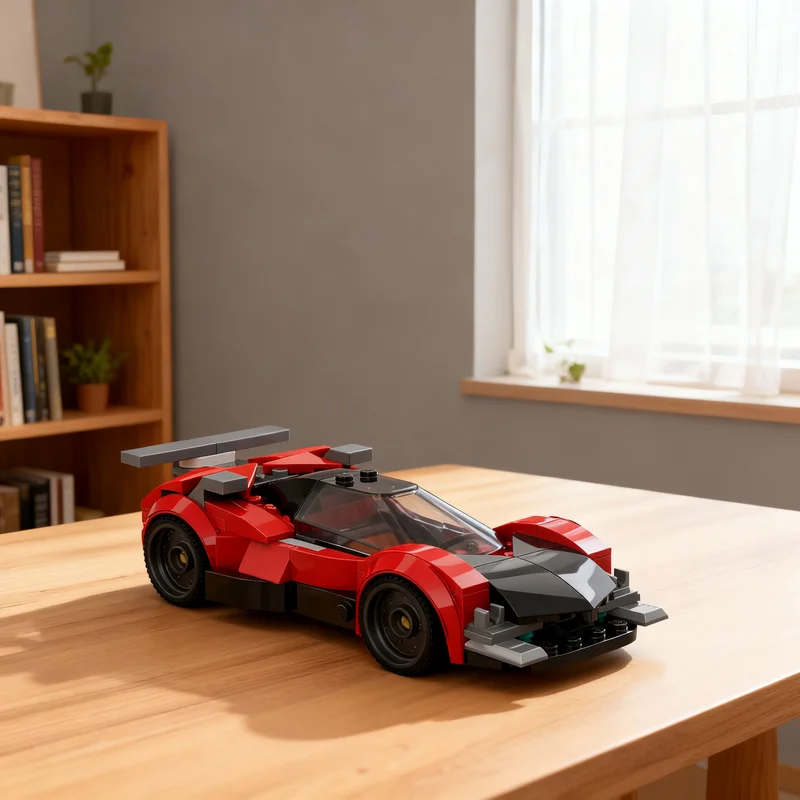 189pcs MOC City Sesto Elemento and Paganines Zondas Cinque Model Christmas Gift Home Decor Creative Set Ideas