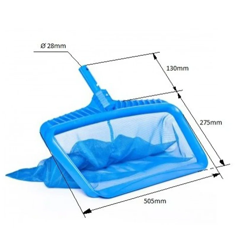 Professional Leaf Skimmer Net Pool Skimmer Net Larger Capacity Fine Mesh Labor-saving Remove Debris Swimming Pool Cleaning Tools