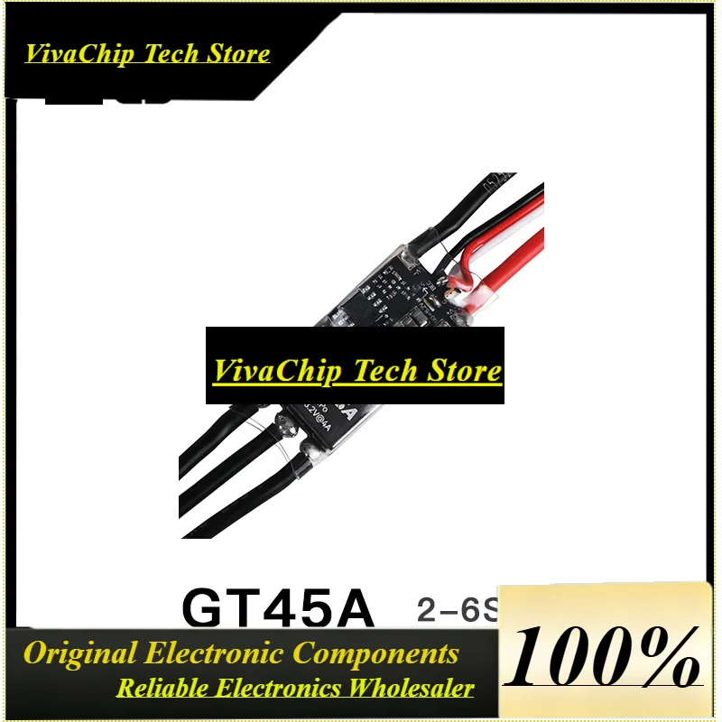 VivaHigh Current GT45A BLDC ESC Matching GT2306 Series Fixed Wing Racing Motor Accessories