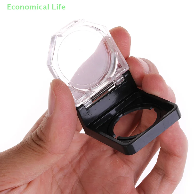 Protector plástico transparente negro del protector del interruptor del botón de 22m m