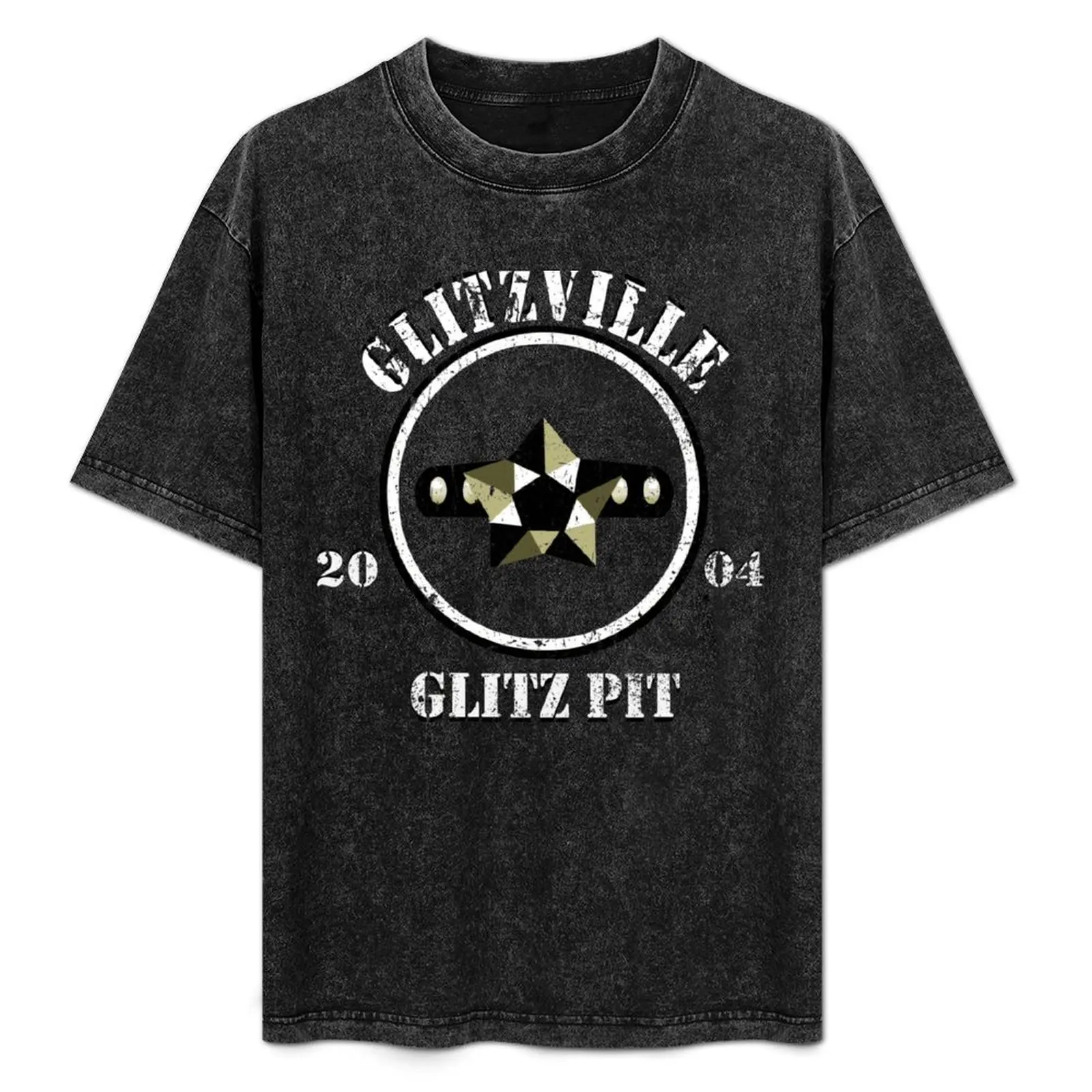 Glitz Pit T-Shirt Fashion Letter Print T-Shirt