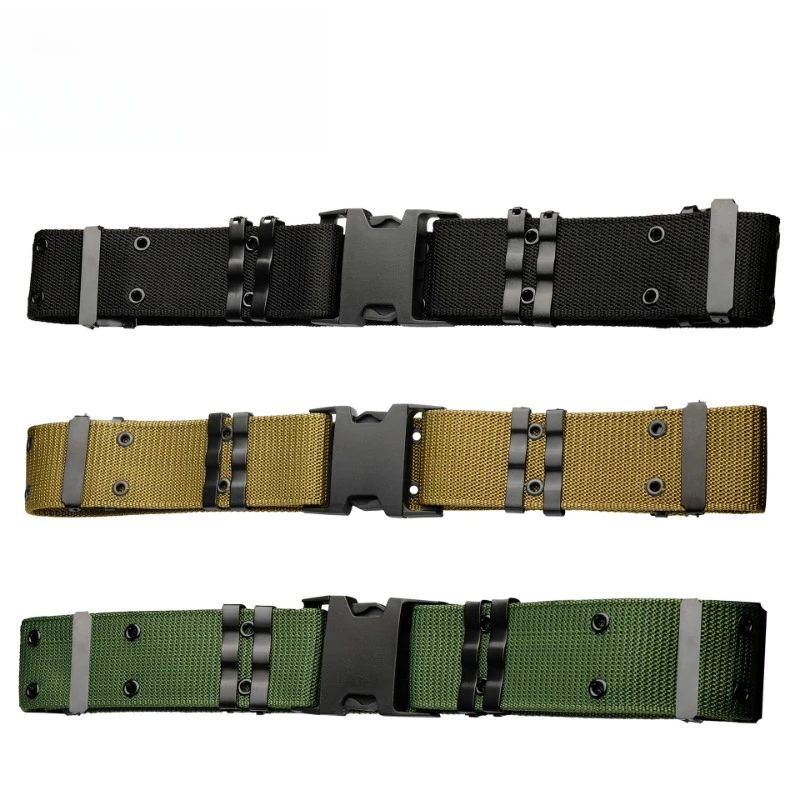 

Multi Functional Fashionable DesignTactics Belt Men's Outdoor Training Outer Waist Belt Men Women Sports Wide Canvas Waist Belt