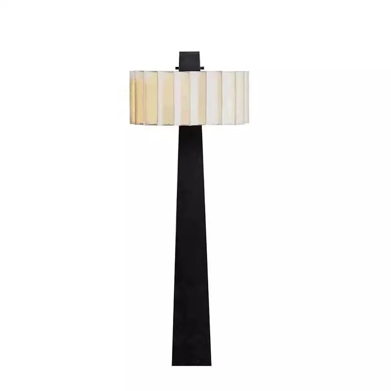 

Marble designer sales office model room living room high villa natural marble floor lamp