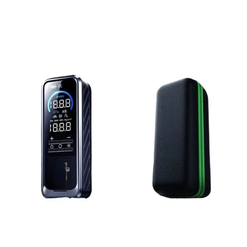 

High-end car air pump electric pump tire belt tire pressure measurement portable