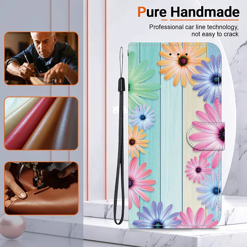 Stand Flip Wallet Case für iPhone 11 12 13 14 15 16 17 Pro Max XR 14 15 16 Plus 16e 17 Air Leder Schutzhülle – Detail 30