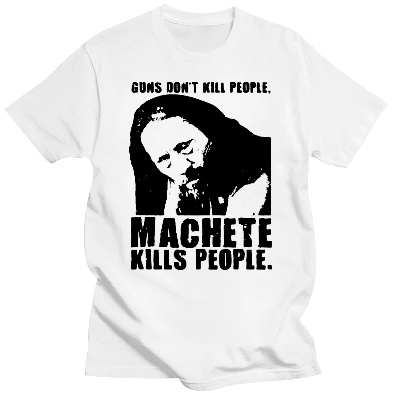 Guns Dont Kill People Machete Kills People T Shirt