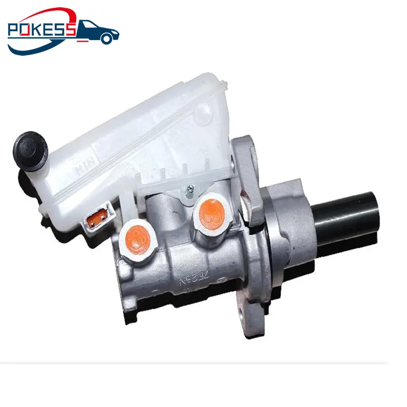 

POKESS Aluminum Brake Master Cylinder Replacement for Ford Fiesta Mk7 2009-2013 MT 2009-2012 AT DGY04340Z DGY14340Z