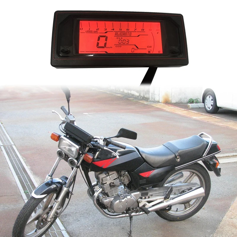 Motorcycle LCD Instrument Speedometer For Honda CBT125 CB125T Odometer Tachometer Mileage Meter