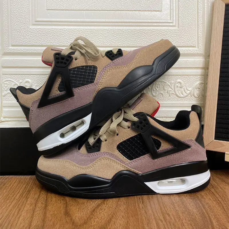 أحذية رياضية نسائية ريترو تصميم من جلد الغزال منصة مختلط الألوان زوجين عارضة الأحذية الاتجاه خفيفة الوزن المدربين مجلس أحذية الرجال النساء