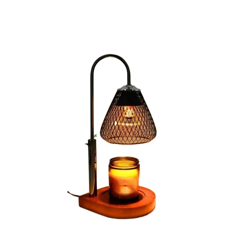 Retro wax melting lamp, simple light luxury high-end aromatherapy lamp, candle melting lamp