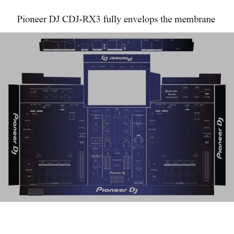 

XDJ-RX3 skin suitable for Pioneer controllers（Film only, not machine）