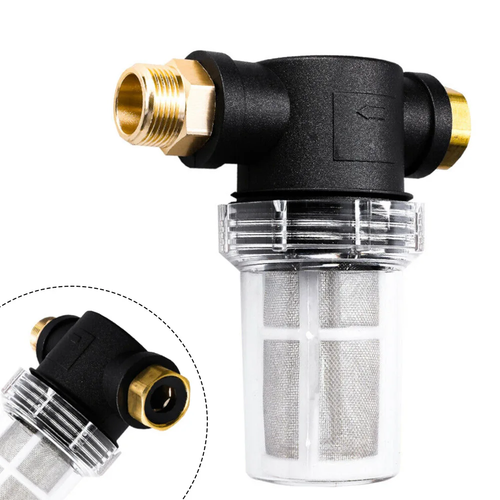 3/4 Inch Threaded Water Filter For For High Pressure Cleaner Applications Filters Out Sand Rust and Silt Particles