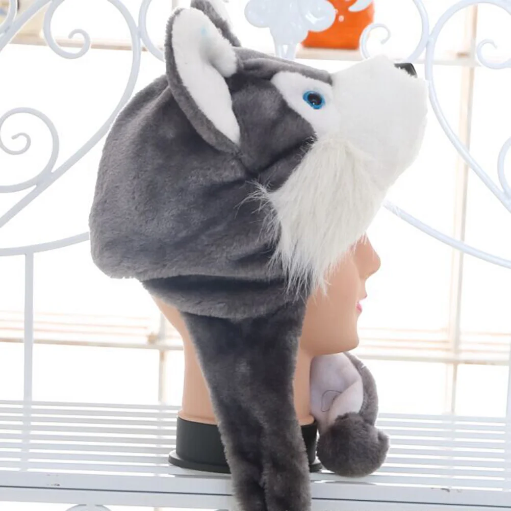 

Funny Cartoon Animal Hat Grey Kids Cap Kids Performance Cosplay Hat Cute Children Cap Funny Hats Cosplay Hats
