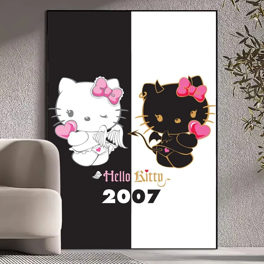 MINISO Sanrio Hello Kitty Poster Prints Wall Pictures Living Room Home Decoration