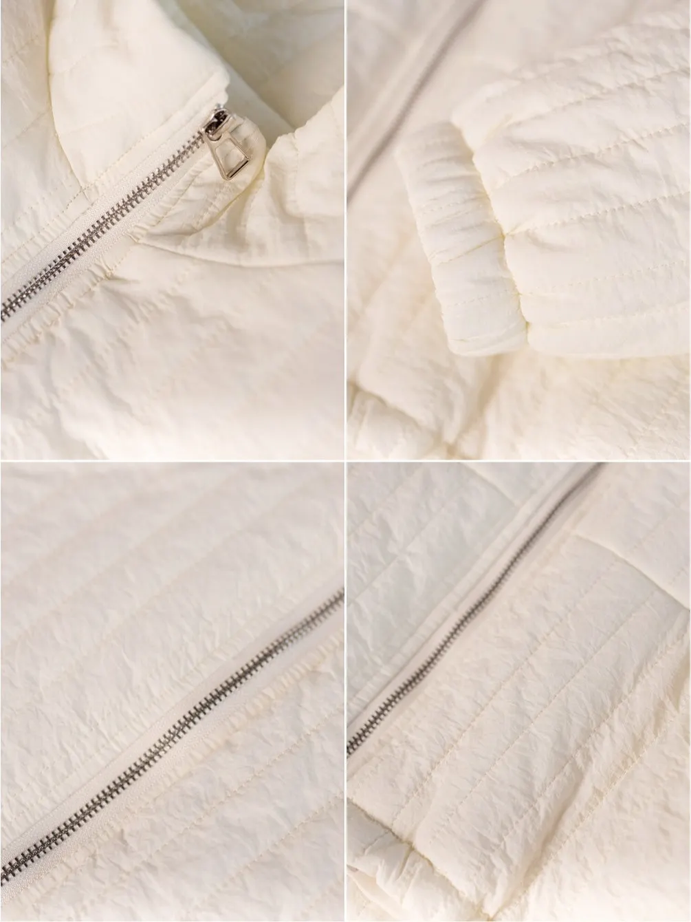 Ele léger col à glissière coton Jaet ort vêtements d'extérieur femmes printemps automne nouveau Sle Baseball orm manteau