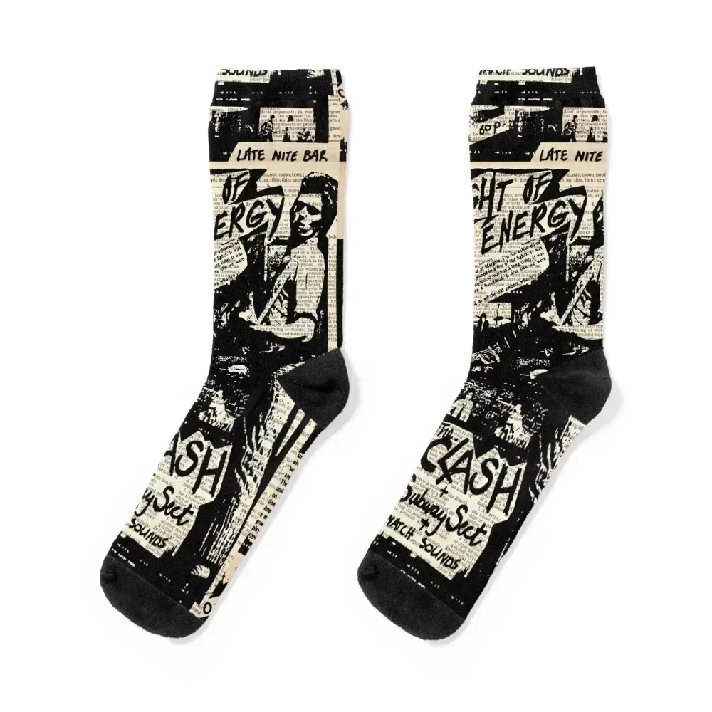 Punk Rock 2 Socks Sports hiphop Hiking boots Socks Men's Women's