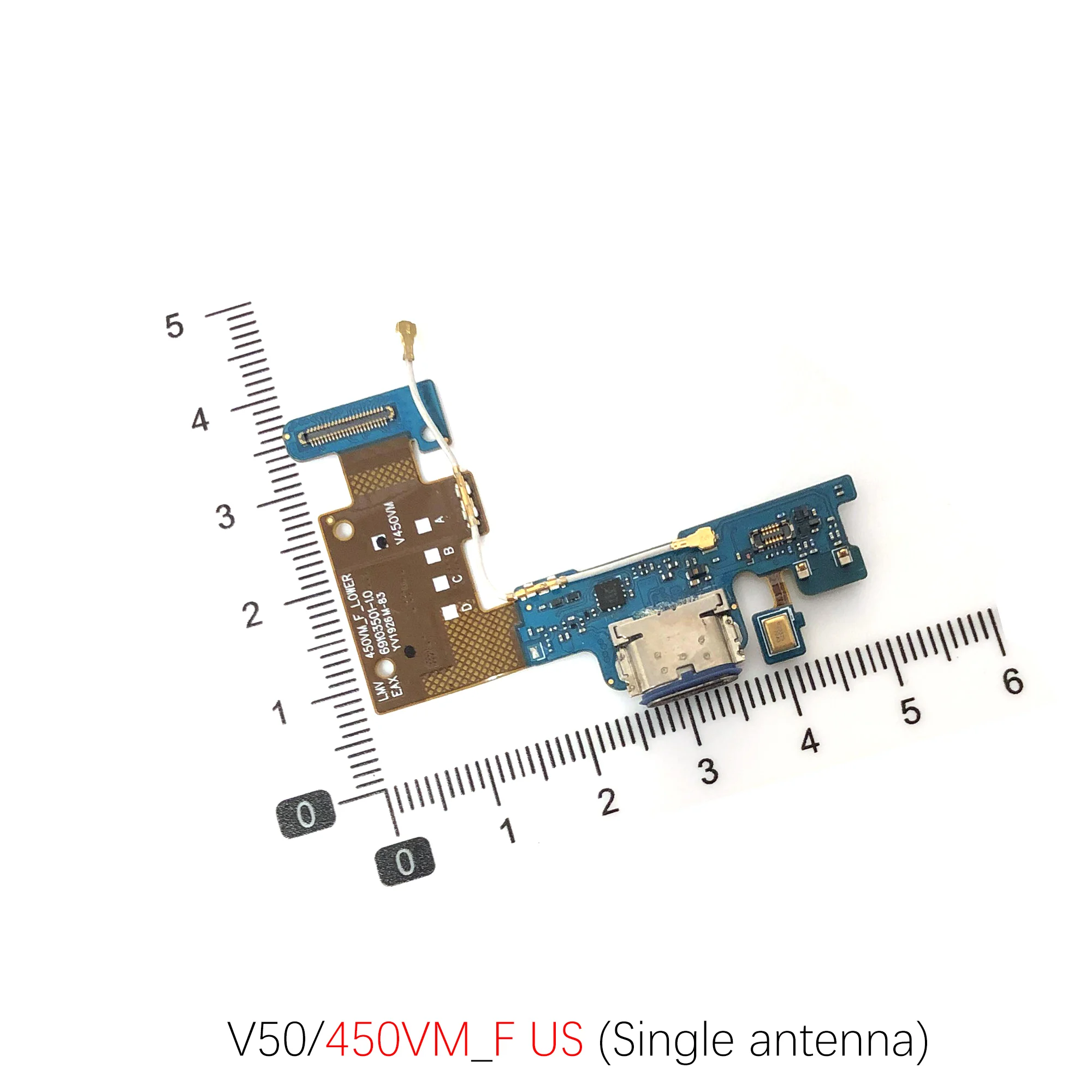 For LG G7 G8 G8X G9 Q9 V40 ThinQ V50 450PM V50S V60 F100 Charging Flex Cable USB Charger Port