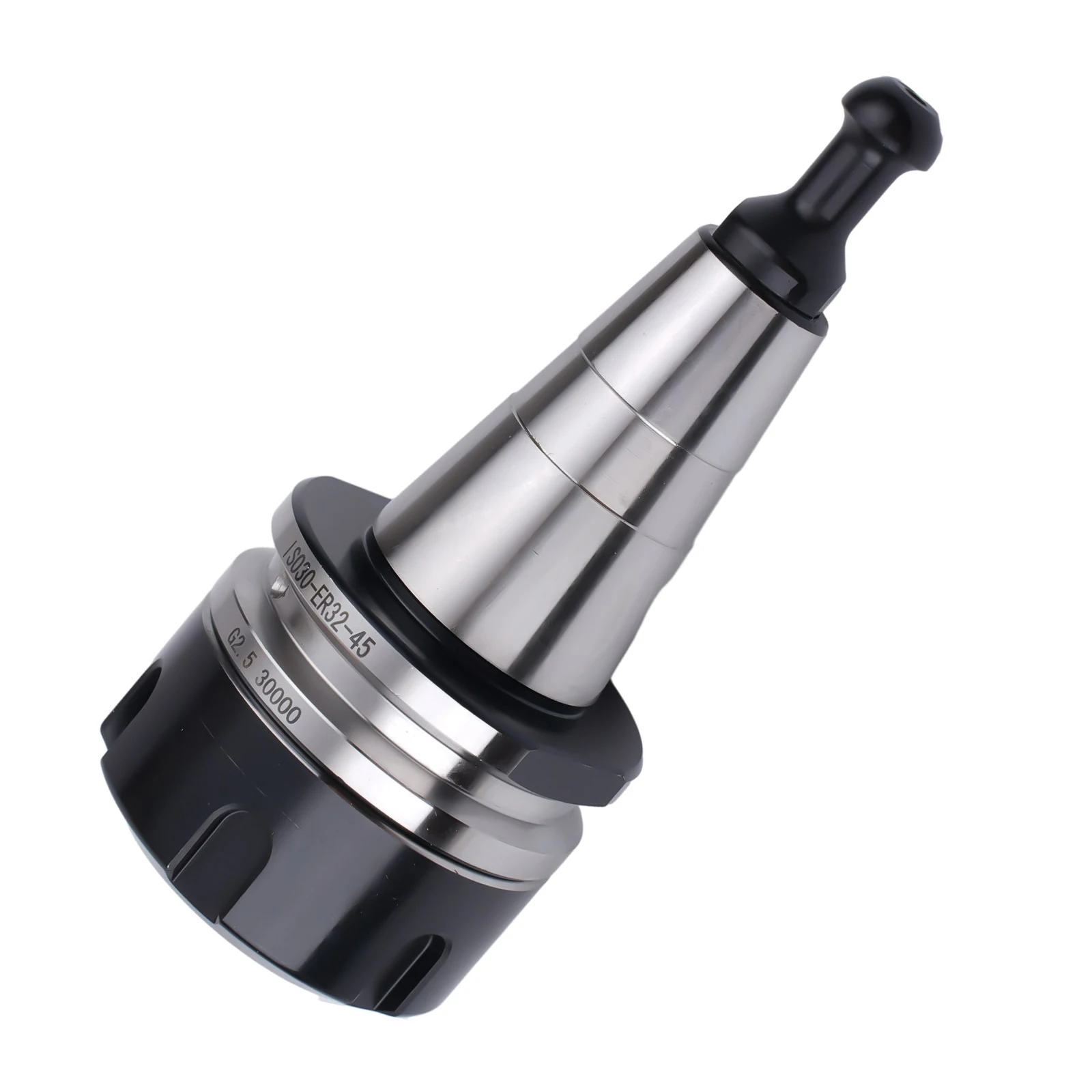 

Stainless Steel ISO30 Collet Chuck ER32 45L Balance Collet Chuck 30000RPM CNC Milling Lathe Tool Holder Power Pool