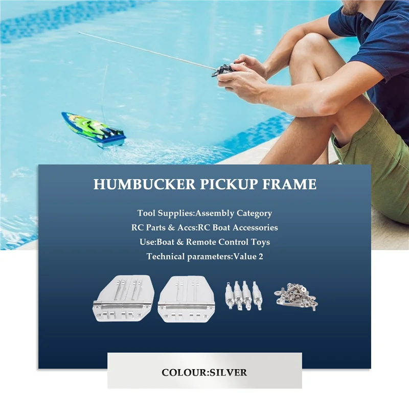 FBIL-2 Stuks Metalen Verstelbare Trim Tabs 69X57x30mm Voor Nitro Gas RC Model Boot