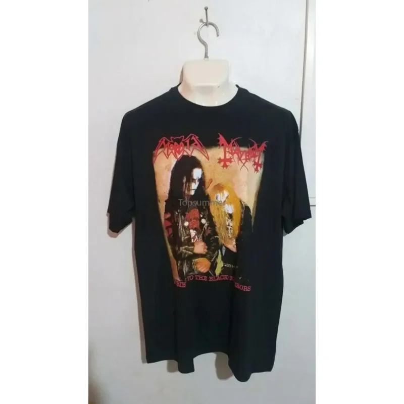 Mayhem Morbid Euronymous Dead T Shirt Black Metal Emperor Darkthrone 1Burzum