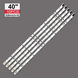 Tira de retroiluminação LED para UE40H5570, UE40H5505, UE40H5500, UN40H5500, D4GE-400DCA-R1, D4GE-400DCB-R1, R2, 2014SVS40