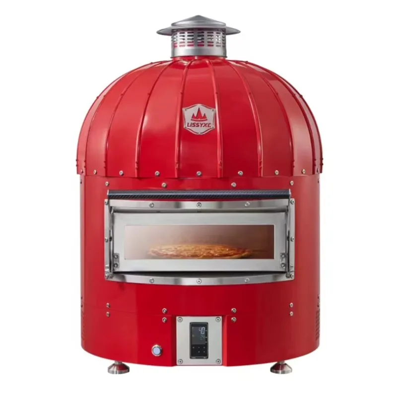 Custom Colors Dome Electric Pizza Oven Commercial Napoli Italian Digital Control 50-500C for Hotel Restaurant Bakery