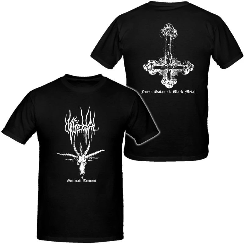 Urgehal  Band  Men Hip Hop Heavy Metal Tshirts Cotton Shirt Unisex Summer Short Sleeve Fashion Brand Tee Vintage Tops