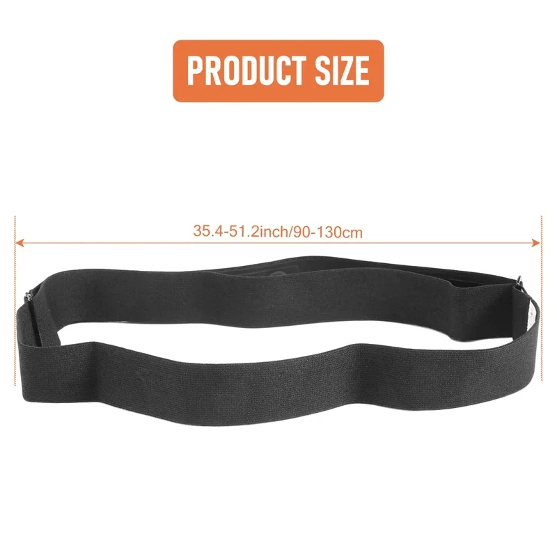 Sports Wireless Heart Rate Monitor Chest Belt Strap, Compatible with Polar Wahoo Garmin, Replacement Heart Rate Chest Strap