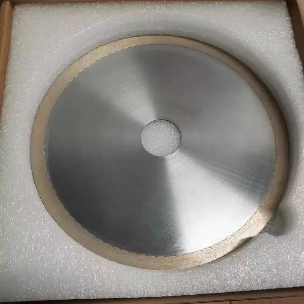 Metallographic Sintered Diamond Saw Blade 100x12.7x0.5mm for High-Strength and Hard-Brittle Material Cutting