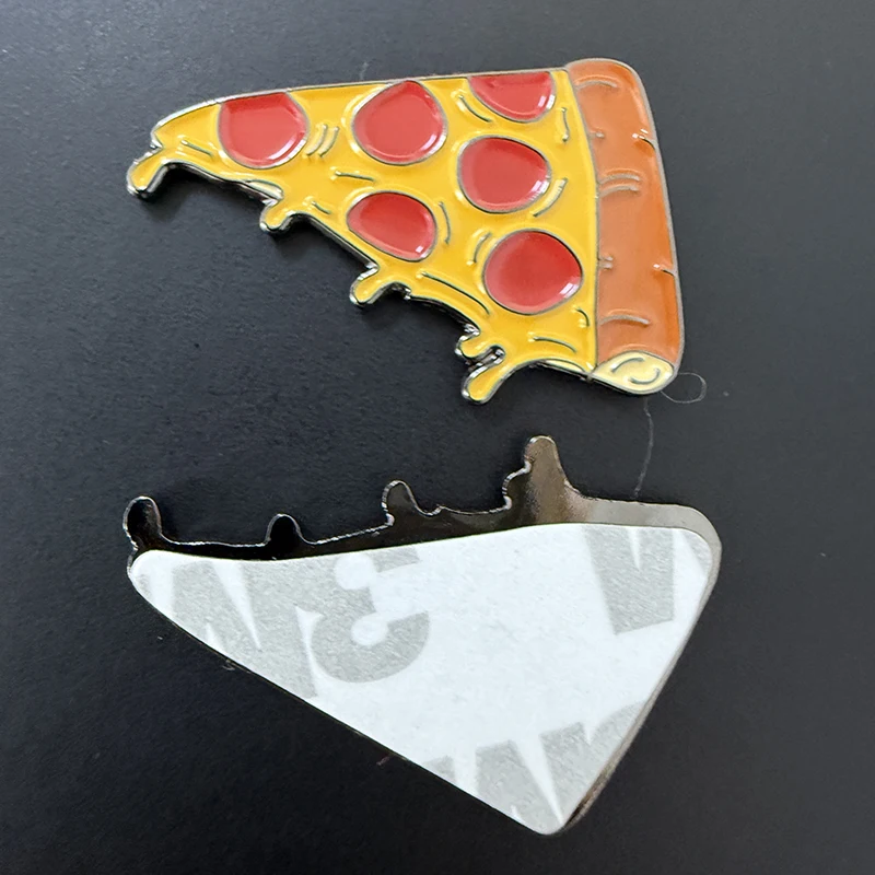 Pizza Saudi Arabia Mobile Phone 3M Sticker Badge Metal Pin Broooches Pins