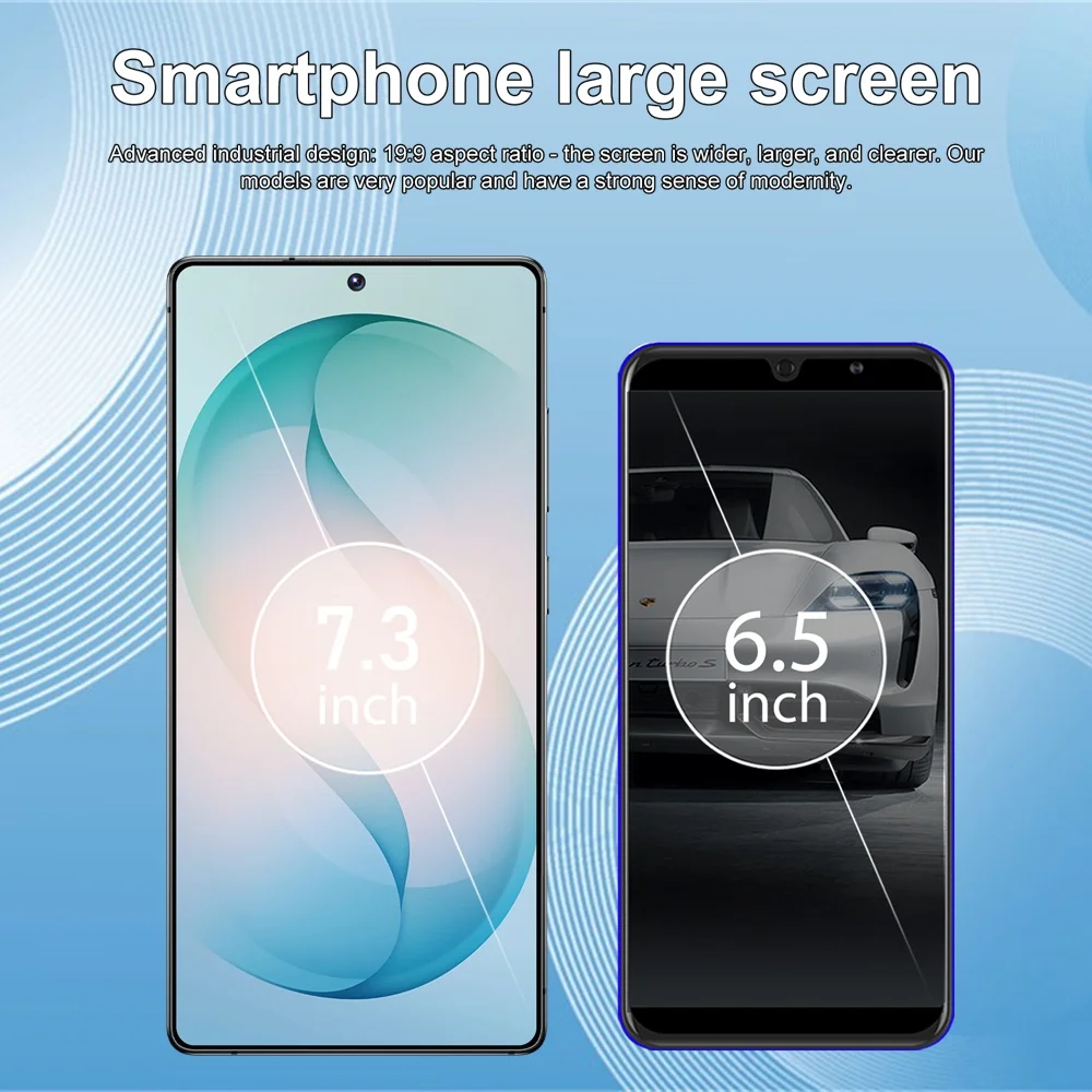 K-Touch S27 Ultra Mobile Phones Smartphone 7.3 Inch 4G 5G Dual Card Dual Standby Cell Phone 16+48MP Camera 7800mAh Android 15 WIFI GPS Global Version Cellphones For Men Women