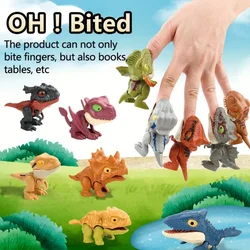 5/10 Pcs Fun Dinosaur Finger Puppet Toy Kids Birthday Party Baby Shower Gift Kindergarten Gift Prize Boy Gift Pinata Filler