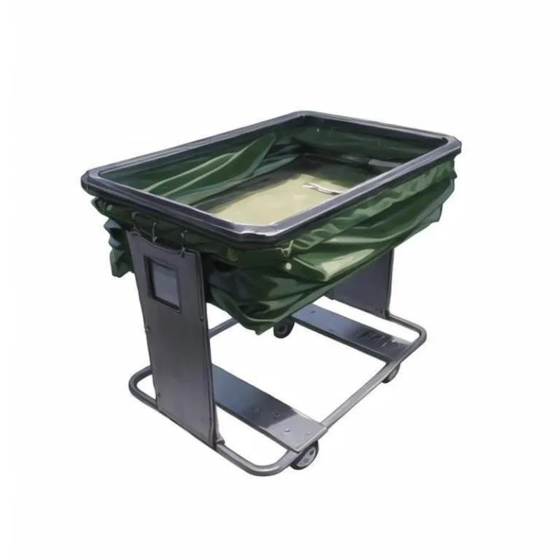 Medium-sized express sorting elastic car express elastic frame basket logistics turnover truck