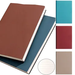 A5 Soft Leather Notebook with 120 Inner Pages, Waterproof Cover and Comfortable Touch