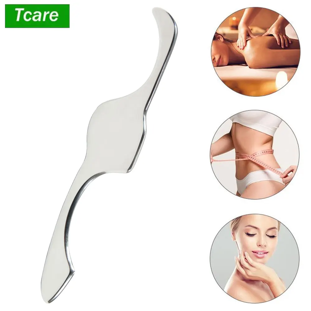 

Stainless Steel Gua Sha Scraping Massage Tool, IASTM Tools Great Soft Tissue Mobilization Tool for Back, Leg, Arm, Neck,Shoulder