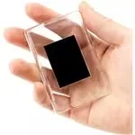 12/20Pcs Acrylic Magnetic Picture Frames, Blank Mini Fridge Insert Photo Display, DIY Magnet Decor for Home Kitchen