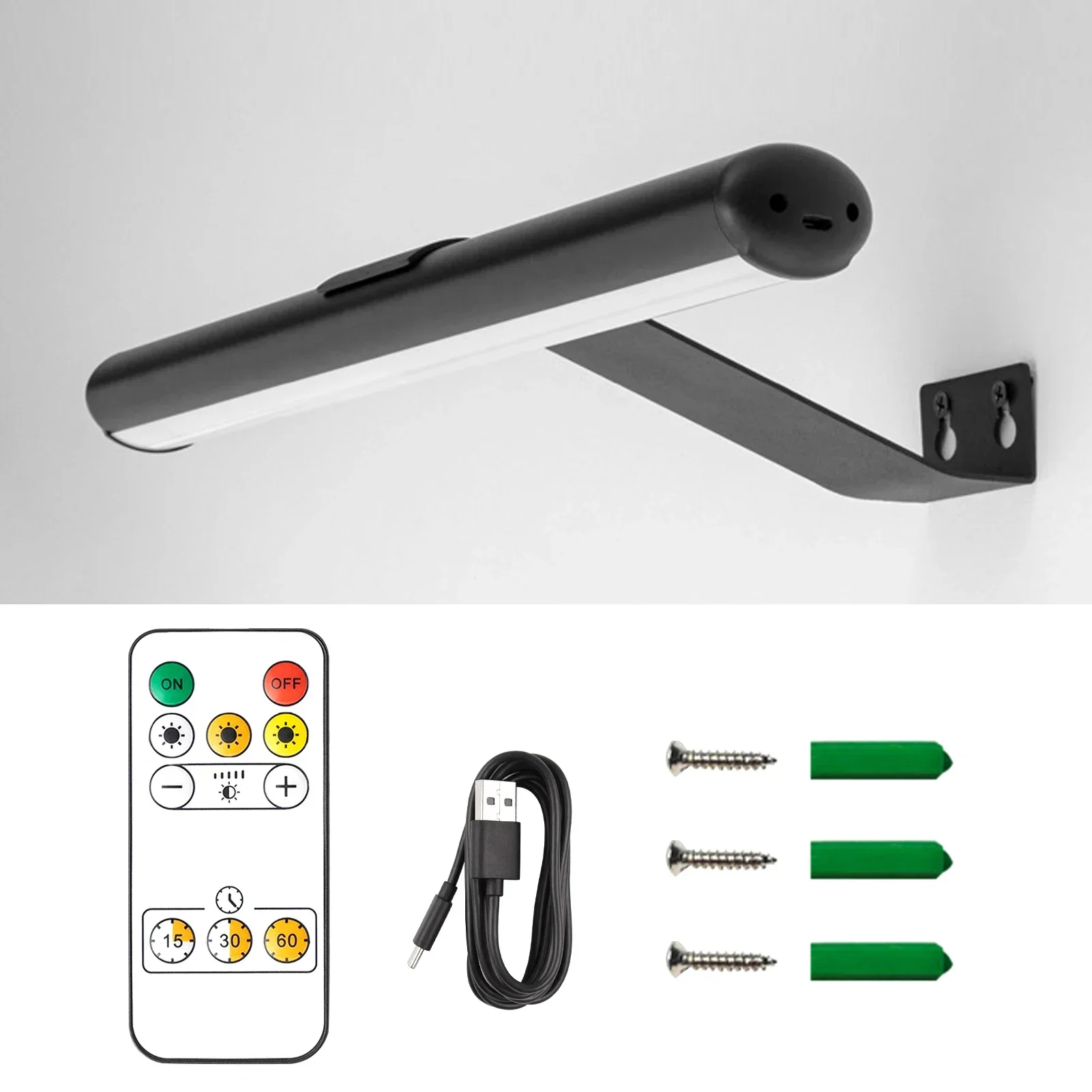 Painting Picture Light Portrait With Remote Living Room Wireless Wall Lamp Art Display Rechargeable Battery Operated Photo