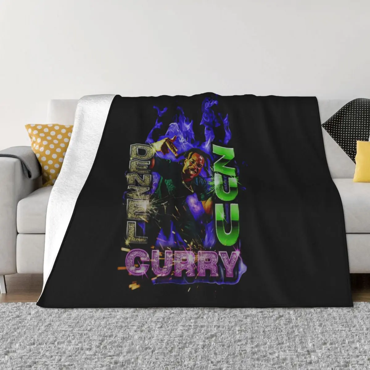 Limited Denzel Curry Zuu Tour 2019 Exclusive S'3Xl Male Different Adult Vintage Retro Adult Throw Blanket