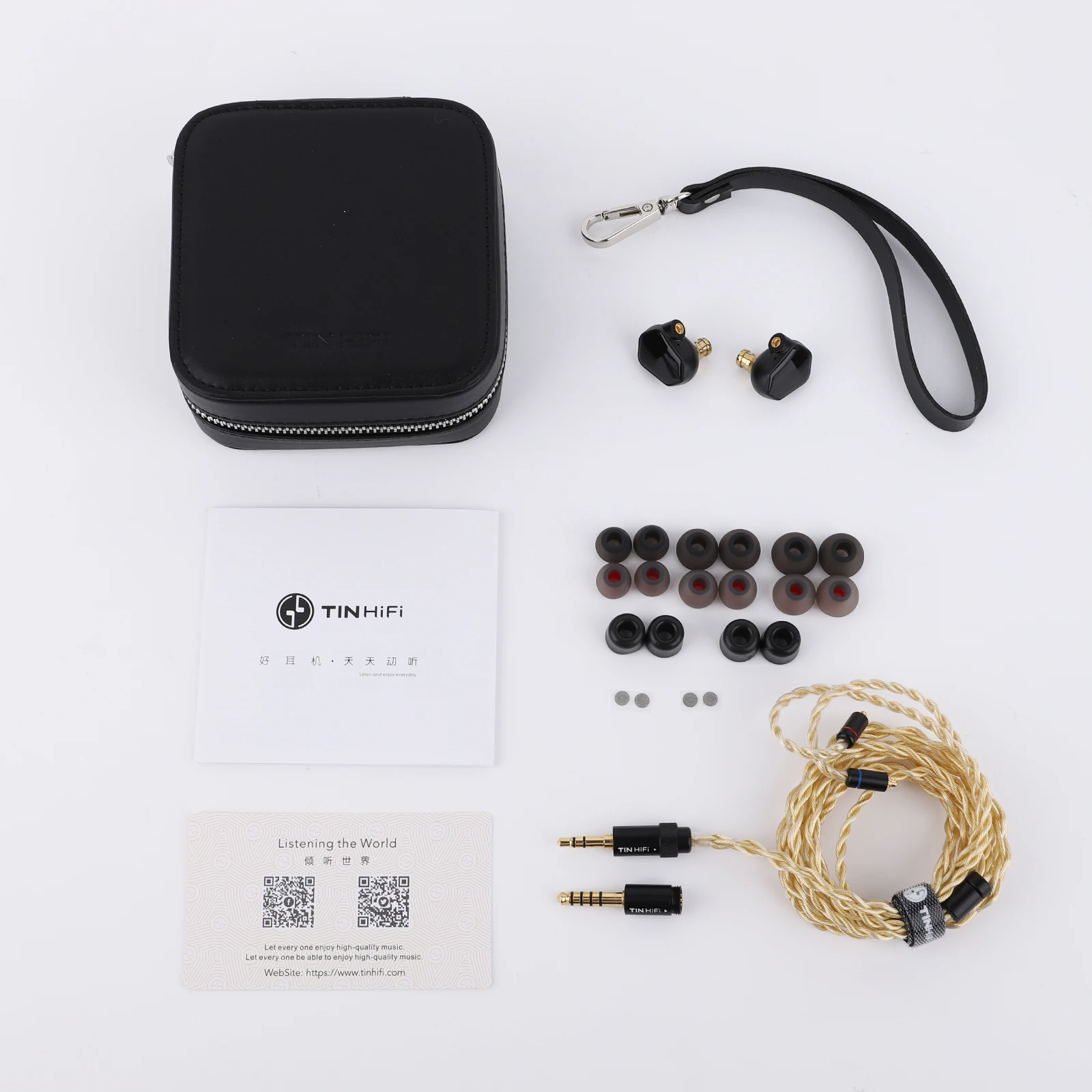 TINHIFI T7 Dynamic Driver In-Ear Monitors 22Ω