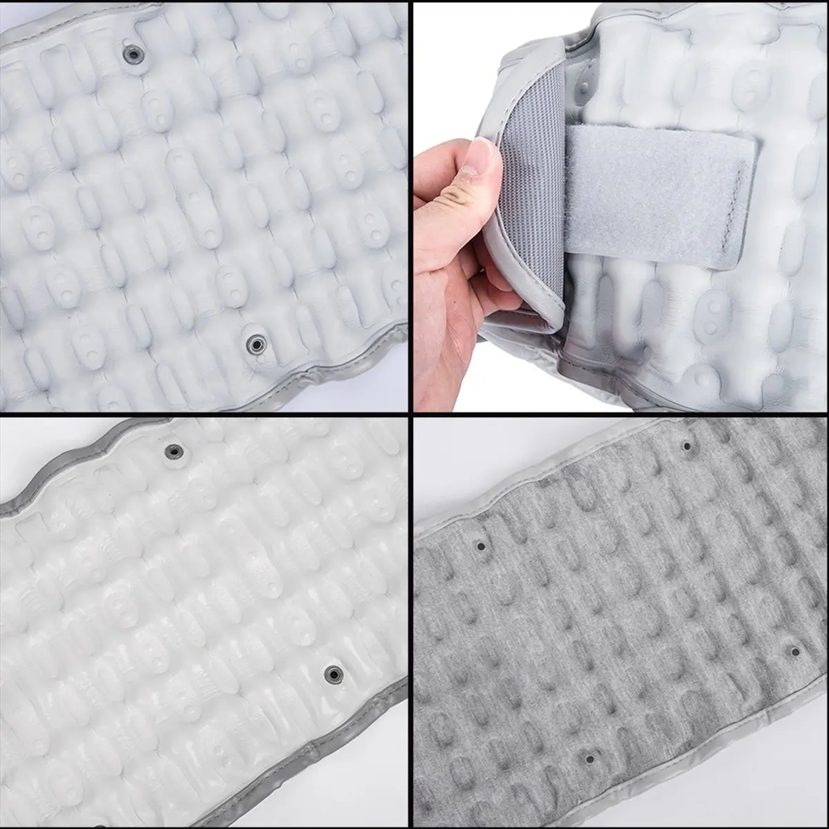 Inflatable Waist Traction Brace Belt Spinal Lumbar Support Back Relief Belt Backache Pain Massager Unisex Skin Color