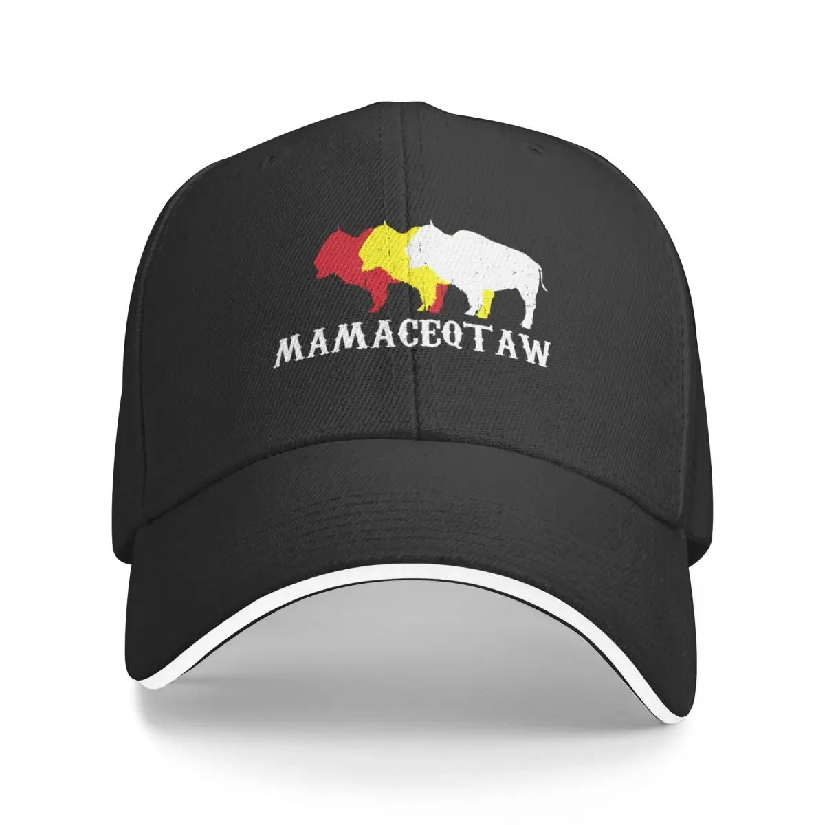 Mamaceqtaw Nation Menominee Indian Tribe Baseball Cap Hat Man Luxury New In The Hat Girl'S Hats Men's