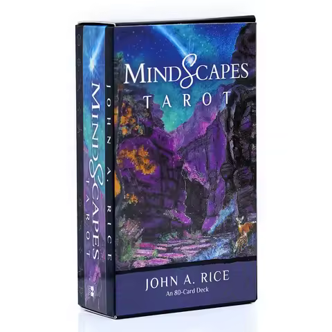 Mind Scapes Tarot Cards English Vision Oracle Card Board Game For Fate Divination Party Playing Oracle Deck Family Game Cards