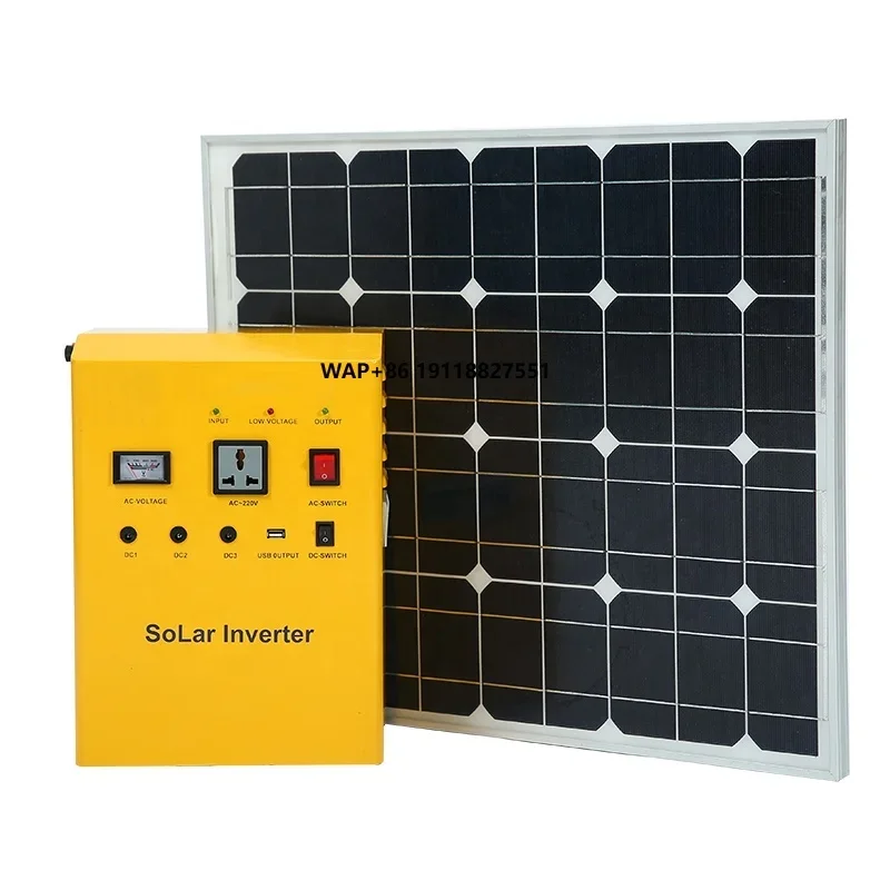 

Portable Solar Generator 500W Camping RV Outdoor Energy System Power Station