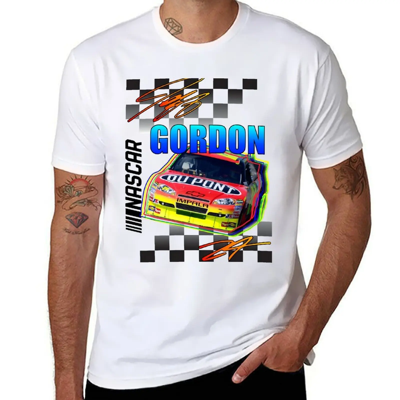 

Jeff Gordon T-Shirt t shirts for man cotton funny t shirts man t shirt man casual T-Shirt