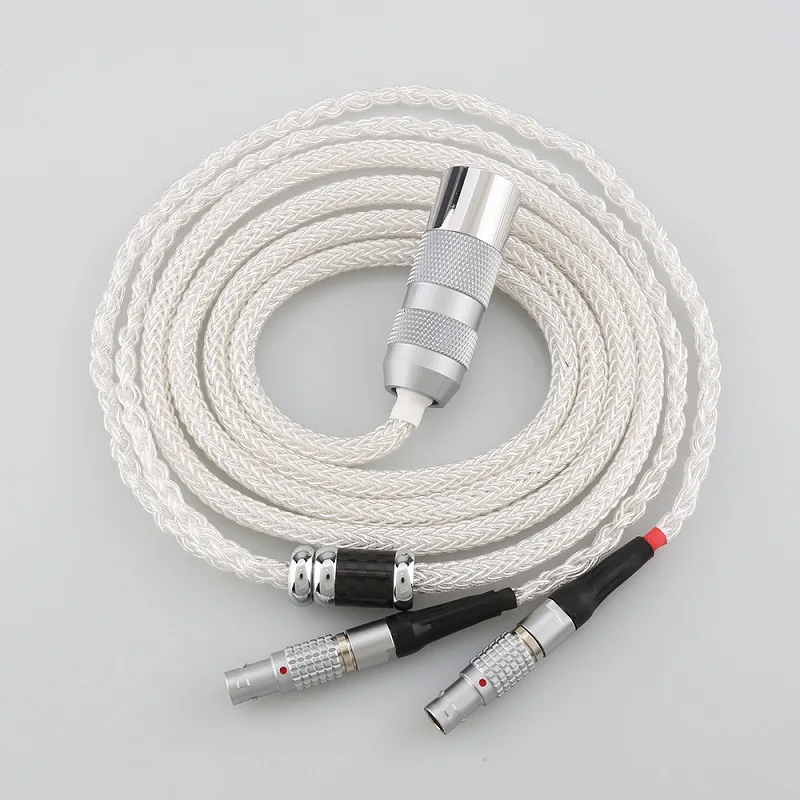 Suitable for Focal Utopia Utopia earphone upgrade cable 16-core sterling silver fever four-core Xanon balance cable