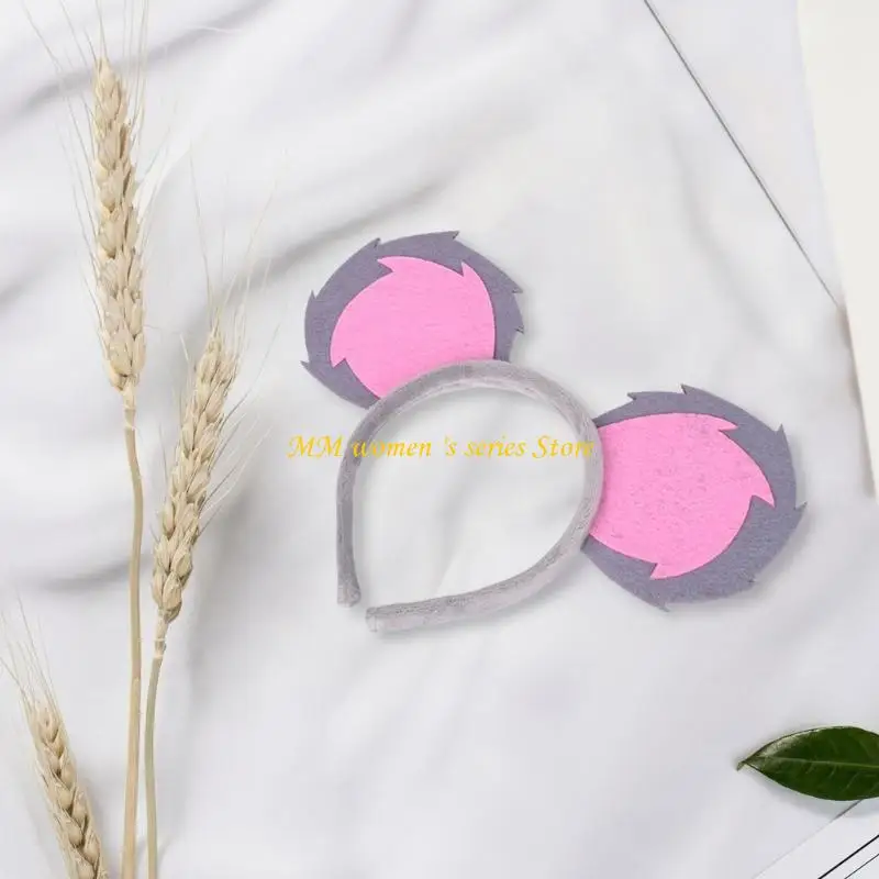 Q39C Children Koala Costume with Animal Mask and Headband for Kid Boy Girl Cosplay
